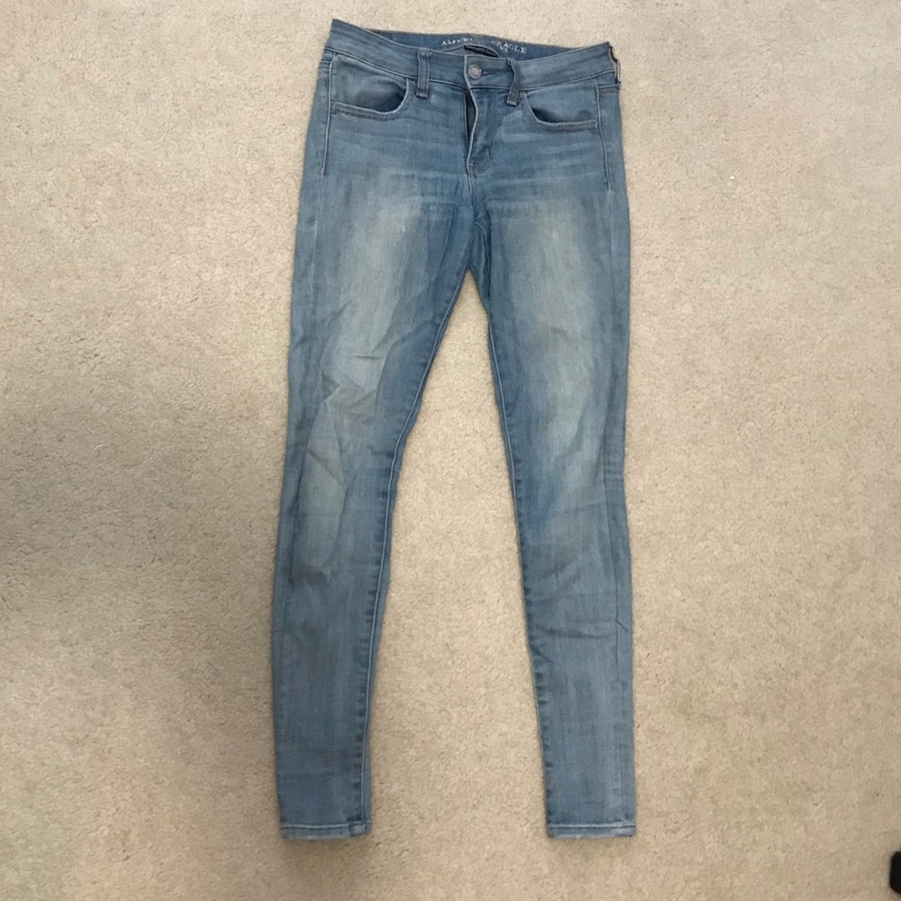 American Eagle super super stretch jeggings